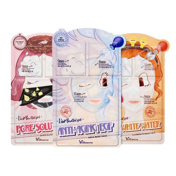 3-шаговая маска для лица ELIZAVECCA 3-Step Mask Pack
