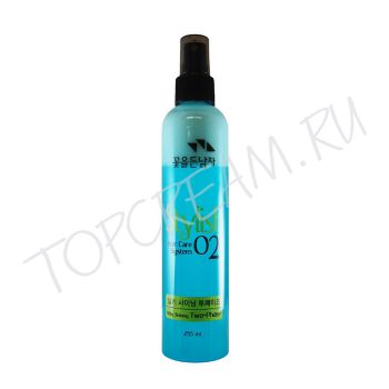 Двухфазный флюид для сияния волос 255 мл FLOR DE MAN Hair Care System Stylish 02 Silky Shining Two-Phase 255ml