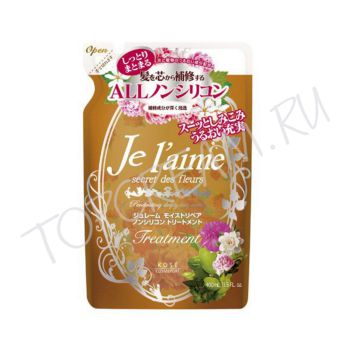 Бессиликоновый увлажняющий кондиционер Секреты цветов, сменный блок KOSE Je L'aime Secret Des Fleurs Treatment Refill Бессиликоновый увлажняющий кондиционер Секреты цветов, сменный блок KOSE Je L'aime Secret Des Fleurs Treatment Refill