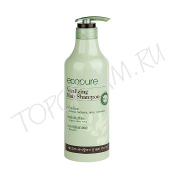 Оживляющий шампунь для волос ECOPURE Vitalizing Hair Shampoo