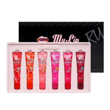 Набор тинтов-тату для губ 6 шт. BERRISOM Oops My Lip Tint Pack 6pc Set Набор тинтов-тату для губ 6 шт. BERRISOM Oops My Lip Tint Pack 6pc Set