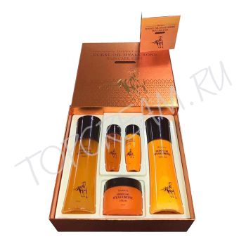 Набор уходовый с лошадиным жиром и гиалуроновой кислотой DEOPROCE Horse Oil Hyalurone Skin Care 3 Set Набор уходовый с лошадиным жиром и гиалуроновой кислотой DEOPROCE Horse Oil Hyalurone Skin Care 3 Set