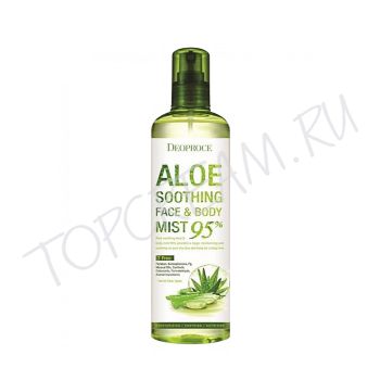 Успокаивающий спрей с 95% алоэ вера для лица и тела DEOPROCE Aloe Soothing Face & Body Mist 95% Успокаивающий спрей с 95% алоэ вера для лица и тела DEOPROCE Aloe Soothing Face & Body Mist 95%