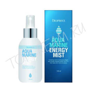 Энергетический мист с морским коллагеном и водорослями DEOPROCE Aqua Marine Energy Mist