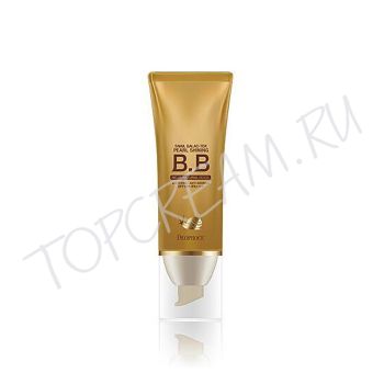 ББ-крем с муцином улитки и Galactomyces для сияния кожи DEOPROCE Snail Galac-Tox Pearl Shining BB