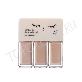 Набор для макияжа база + консилер THE SAEM All That Kit Base Make Up