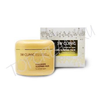 Ночная маска с коллагеном 3W Clinic Collagen Sleeping Pack