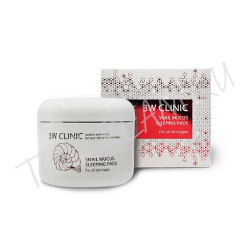 Ночная маска с муцином улитки 3W Clinic Snail Mucus Sleeping Pack