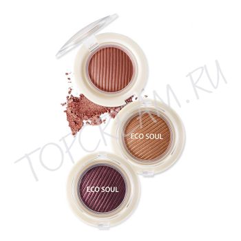 Тени гелевые для век THE SAEM Eco Soul Swag Jelly Shadow