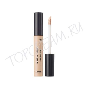 Кремовый консилер для маскировки недостатков кожи THE SAEM Mineralizing Creamy Concealer SPF30 PA++ Кремовый консилер для маскировки недостатков кожи THE SAEM Mineralizing Creamy Concealer SPF30 PA++