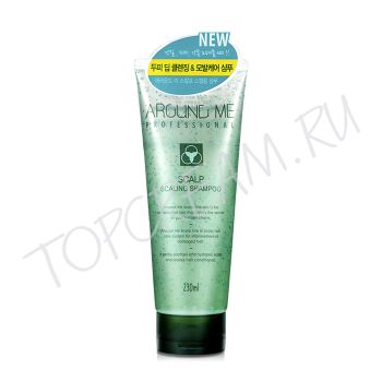 Отшелушивающий шампунь для волос и кожи головы WELCOS Around Me Professional Scalp Scaling Shampoo