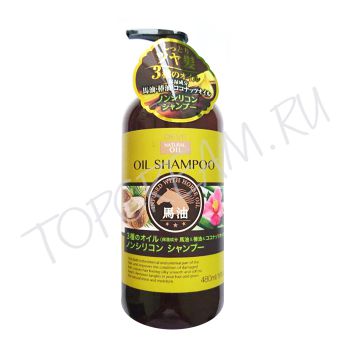 Шампунь для сухих волос с 3 маслами (лошадиное, кокосовое и камелии) DEVE Infused With Horse Oil Shampoo
