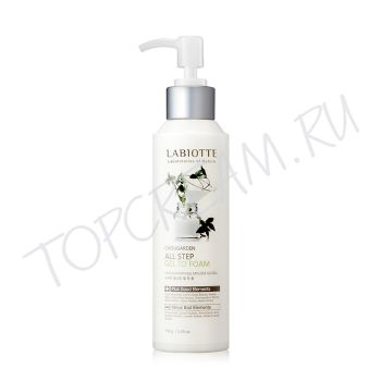 Очищающий гель-пенка для комбинированной и жирной кожи LABIOTTE Chougarden All Step Gel To Foam Очищающий гель-пенка для комбинированной и жирной кожи LABIOTTE Chougarden All Step Gel To Foam