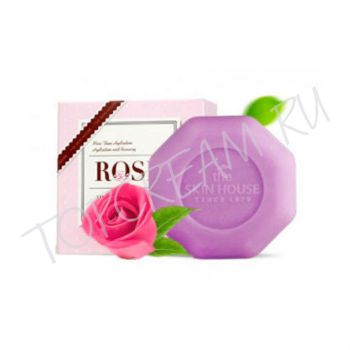 Мыло для чувствительной кожи с экстрактом розы THE SKIN HOUSE Rose Heaven Soap Мыло для чувствительной кожи с экстрактом розы THE SKIN HOUSE Rose Heaven Soap