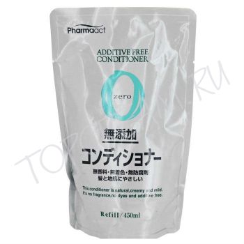 Кондиционер на растительной основе для чувствительной кожи головы, сменная упаковка 450 мл PHARMAACT Additive Free Conditioner 450ml Кондиционер на растительной основе для чувствительной кожи головы, сменная упаковка 450 мл PHARMAACT Additive Free Conditioner 450ml