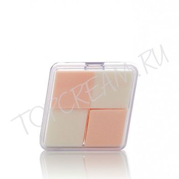 Набор спонжей для нанесения тональной основы HOLIKA HOLIKA Foundation Sponge 4 pcs Набор спонжей для нанесения тональной основы HOLIKA HOLIKA Foundation Sponge 4 pcs