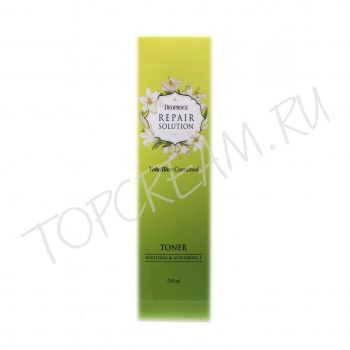 Восстанавливающий тонер с волюфилином DEOPROCE Repair Solution Toner