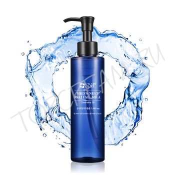 Гидрофильное масло с экстрактом ласточкиного гнезда SNP Bird's Nest Revital Aqua Cleansing Oil