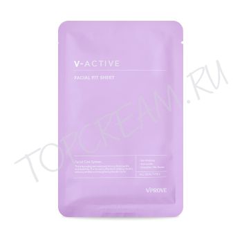 Маска для улучшения овала лица VPROVE V-Active Facial Fit Sheet