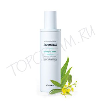 Тонер для контроля жирности и сужения пор VPROVE Sebumiss Astringent Toner