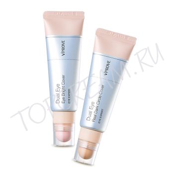 Крем-консилер для кожи вокруг глаз VPROVE Eye Expert Dual Eye Cover Крем-консилер для кожи вокруг глаз VPROVE Eye Expert Dual Eye Cover