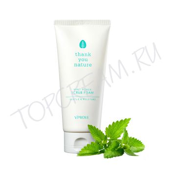 Нежная увлажняющая пенка-скраб VPROVE Thank You Nature Power Scrub Foam Gentle & Moisture