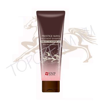 Восстанавливающий шампунь для волос с лошадиным маслом SNP Prestige Mayu Treatment Shampoo