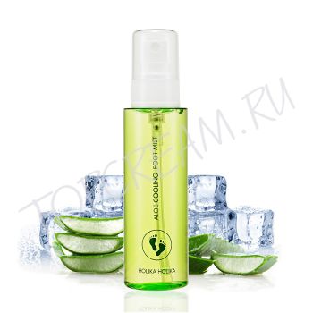 Охлаждающий мист для ног с экстрактом алоэ вера HOLIKA HOLIKA Aloe Cooling Foot Mist Охлаждающий мист для ног с экстрактом алоэ вера HOLIKA HOLIKA Aloe Cooling Foot Mist