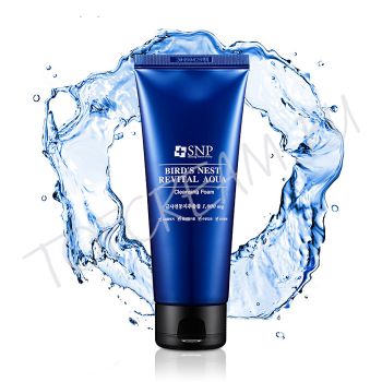 Пенка для умывания с экстрактом ласточкиного гнезда SNP Bird's Nest Revital Aqua Cleansing Foam