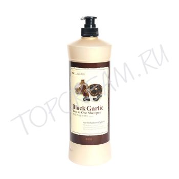 Шампунь-кондиционер для волос 2 в 1 с черным чесноком LUNARIS Black Garlic Two In One Shampoo Шампунь-кондиционер для волос 2 в 1 с черным чесноком LUNARIS Black Garlic Two In One Shampoo