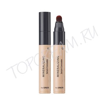 Минеральная сыворотка-консилер THE SAEM Mineralizing Serum Concealer SPF30 PA++