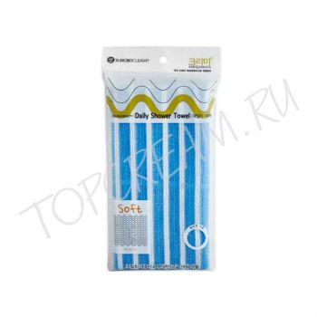 Мочалка для душа из высококачественного нейлона SUNG BO CLEAMY Clean & Beauty Daily Shower Towel Мочалка для душа из высококачественного нейлона SUNG BO CLEAMY Clean & Beauty Daily Shower Towel