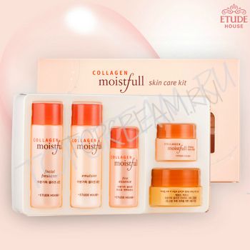 Набор по уходу за лицом ETUDE HOUSE Collagen Moistfull Skin Care Kit Набор по уходу за лицом ETUDE HOUSE Collagen Moistfull Skin Care Kit