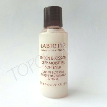 Глубокоувлажняющий тонер с цветками липы, миниатюра 20 мл LABIOTTE Linden Blossom Deep Moisture Softner Miniature 20 ml