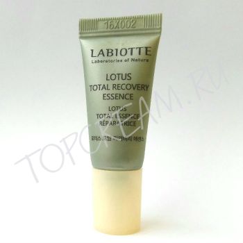 Восстанавливающая эссенция с лотосом для сухой и тусклой кожи, миниатюра 5 мл LABIOTTE Lotus Total Recovery Essence Miniature 5 ml
