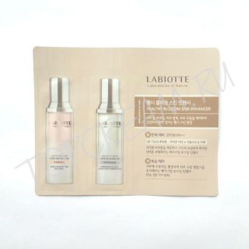 Лифтинг-эссенция база: увлажняющая и розовая. Пробник LABIOTTE Healthy Blossom Skin Enhance Hydration & Pureness Sample
