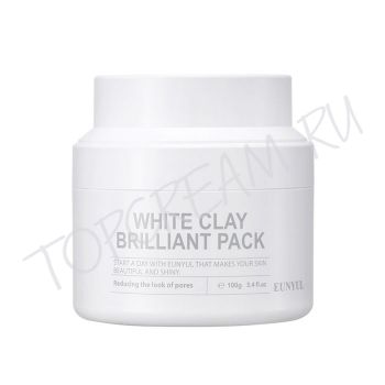 Маска с белой глиной для контроля пор EUNYUL White Clay Brilliant Pack