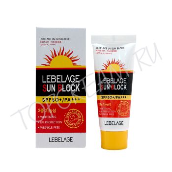 Антивозрастной солнцезащитный крем 30 мл LEBELAGE UV Sun Block SPF50+ PA+++ 30ml