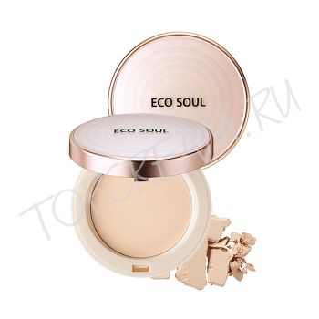 Компактная пудра-санскрин THE SAEM Eco Soul UV Sun Pact SPF50+ PA++++ Компактная пудра-санскрин THE SAEM Eco Soul UV Sun Pact SPF50+ PA++++