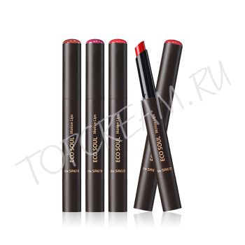 Губная помада с вельветовым финишем THE SAEM Eco Soul Motion Lips