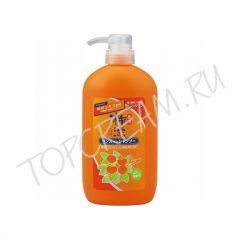 Шампунь-кондиционер 2 в 1 против перхоти с экстрактами хурмы и лекарственных трав 600 мл KUMANO Medicinal Persimmon Shampoo Body 600ml