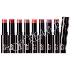 Помада увлажняющая сияющая THE SAEM Eco Soul Moisture Shine Lipstick