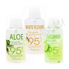 Очищающая вода с натуральными экстрактами FARMSTAY Pure Natural Cleansing Water