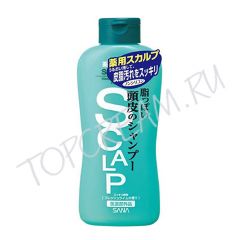 Лечебный шампунь для жирной кожи головы SANA Medicated Shampoo Focusing On Greasy Scalps Hair Care