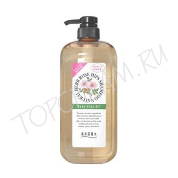 Японский натуральный шампунь с маслом шиповника JUNLOVE Natural Herb Rose Hips Shampoo Японский натуральный шампунь с маслом шиповника JUNLOVE Natural Herb Rose Hips Shampoo