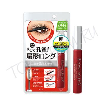 Японская тушь для ресниц удлиняющая 130% BCL Browlash EX 130% Lash Sculpture Long Separate Mascara Японская тушь для ресниц удлиняющая 130% BCL Browlash EX 130% Lash Sculpture Long Separate Mascara
