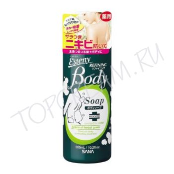 Жидкое мыло для проблемной кожи тела SANA Esteny Refining Body Soap Жидкое мыло для проблемной кожи тела SANA Esteny Refining Body Soap