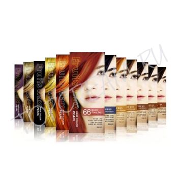 Краска для волос на фруктовой основе WELCOS Fruits Wax Pearl Hair Color Краска для волос на фруктовой основе WELCOS Fruits Wax Pearl Hair Color