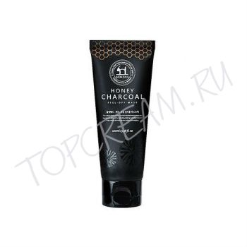 Маска-пленка для лица MOKSHA Honey Charcoal Peel-Off Mask Маска-пленка для лица MOKSHA Honey Charcoal Peel-Off Mask