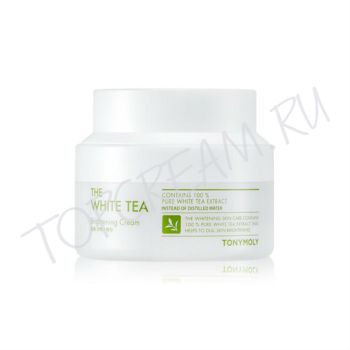 Осветляющий крем с экстрактом белого чая&nbsp;для яркости тона кожи TONY MOLY The White Tea Brightening Cream